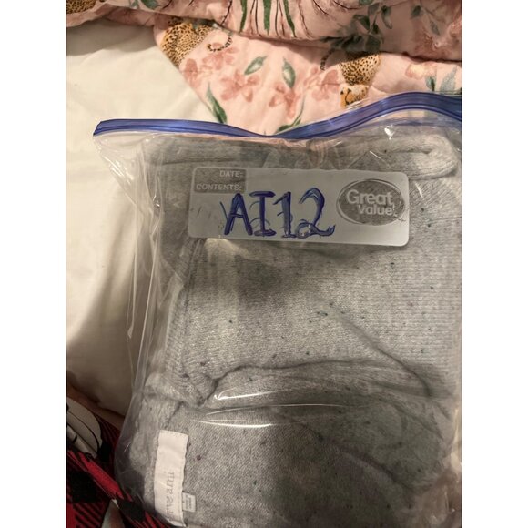 Verve Ami Striped Open Front Cardigan Gray Light Gray Size Large - Picture 13 of 13